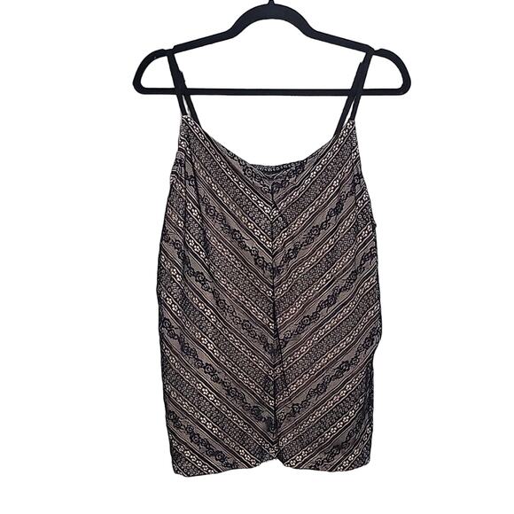 Torrid Black Lace Overlay Nude Tank Womens Plus Size 1X NWT - Picture 1 of 9